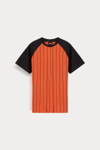 Sleeve Striped T-shirt
